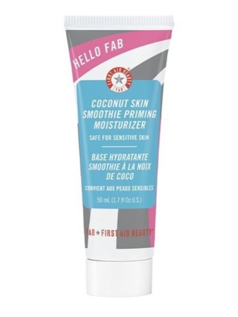 First Aid Beauty Coconut Skin Smoothie Priming Moisturizer, Full Sized, NEW